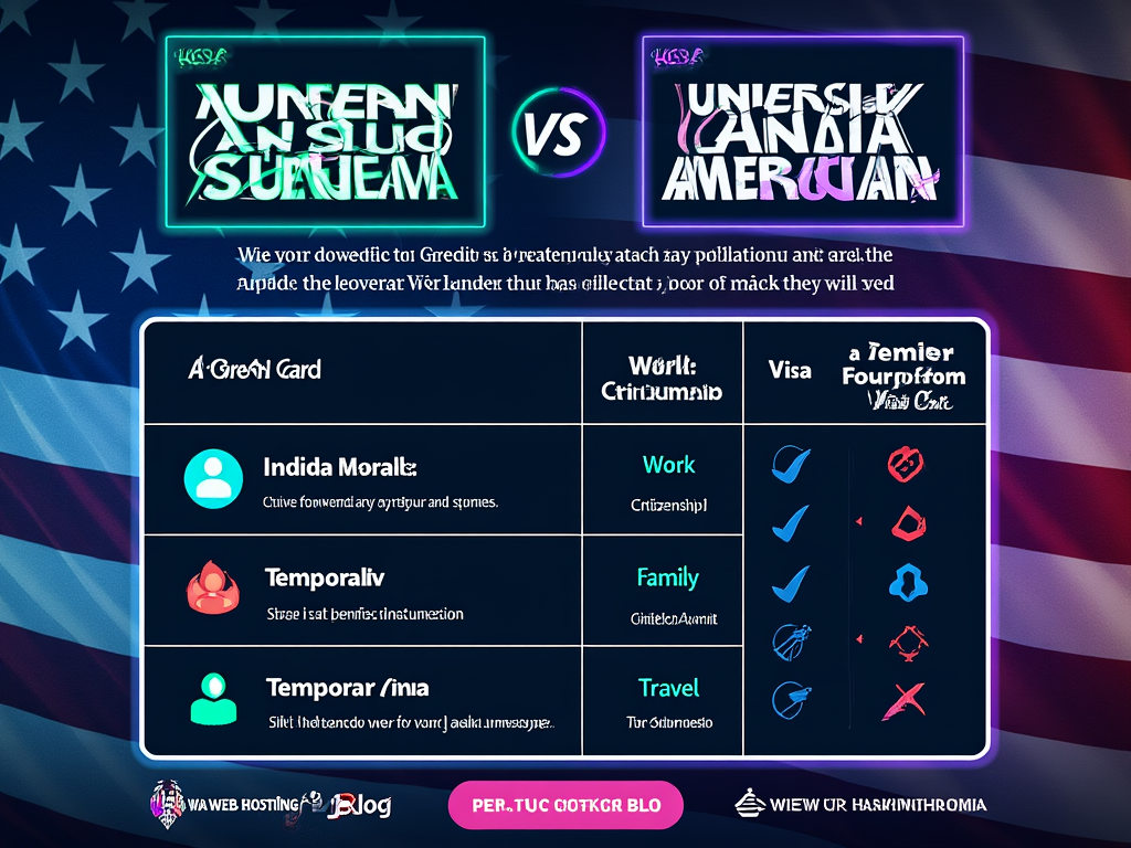 Benefits of Having a Green Card vs. a Temporary Visa